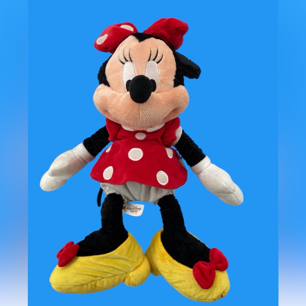 Minnie Mouse plush‎ Stuffed Animal 20” long Walt Disney World
